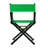 18" Folding Director Chair-19623332-19623337