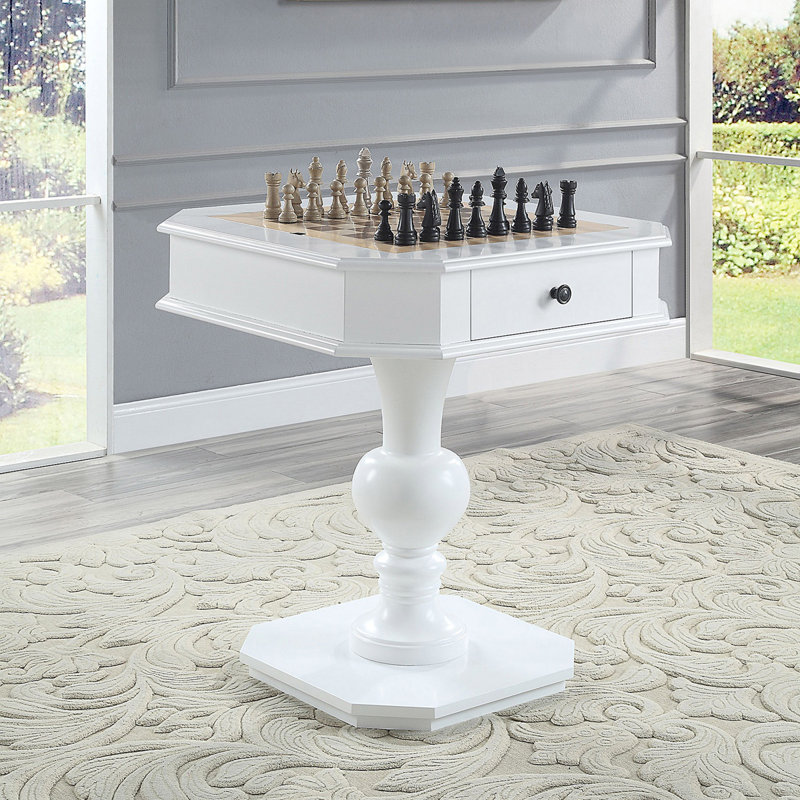 Game Table With 2-Drawer
