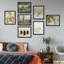 Cygne, pays, campagne, impressions florales, nature sauvage, minimalisme, rustique et confortable, impression sur papier, 7 pièces-92573502-92573501