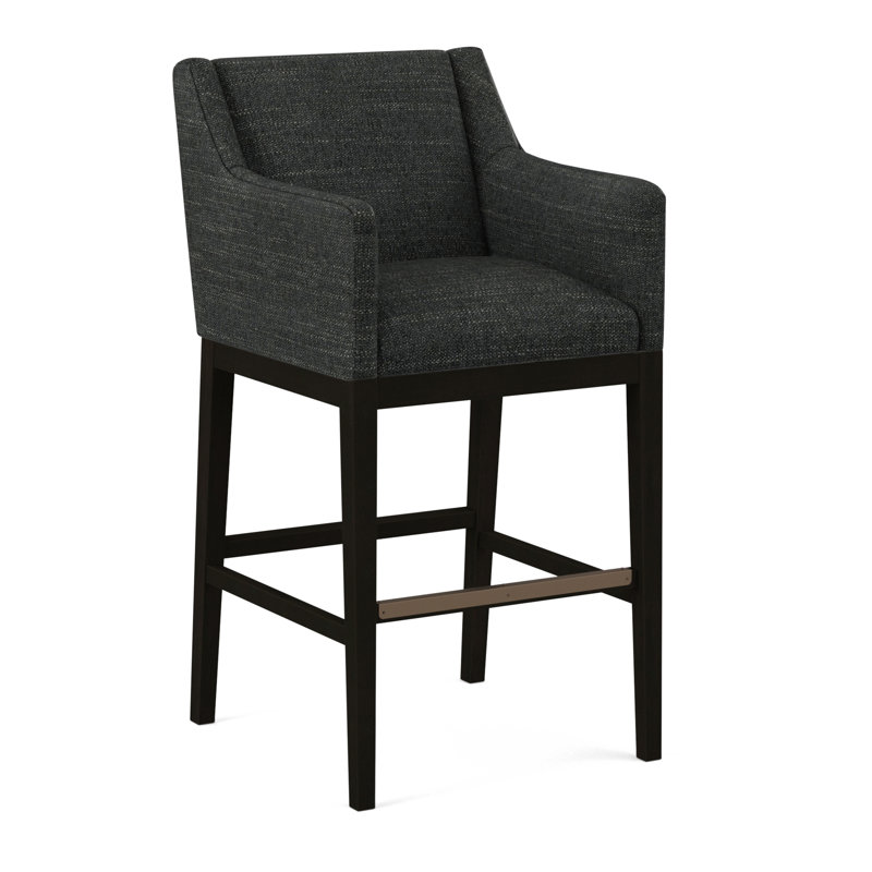 Upholstered Stool, 61493-88, Espresso