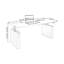 Bureau debout noir en cuir-1304996768