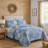 American Traditional Sateen Quilted Floral Quilt-1768766906-1768766907