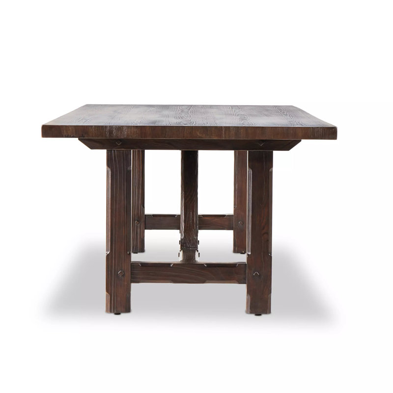 Norene Pine Wood Dining Table