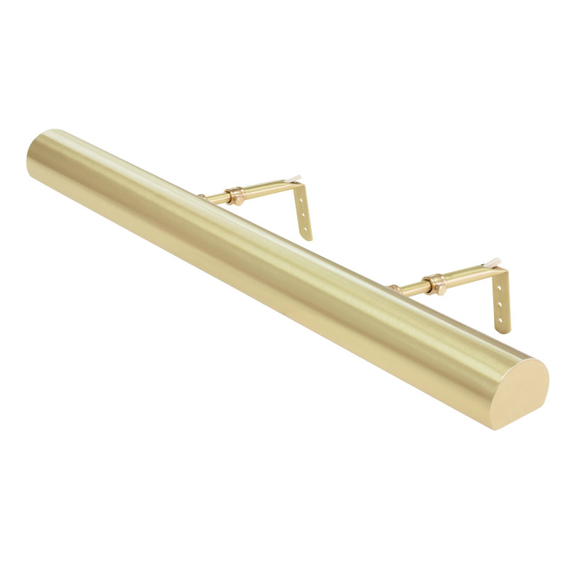 Lampe d’image contemporaine 24 po, Laiton poli