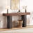 63-inch Console Table with Power Outlet, Extra Long Sofa Table with USB & Type C for Hallway-124985423-124985421
