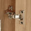 Armoire de rangement, finition brune