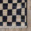 Tapis géométrique pour le salon, la chambre à coucher, la cuisine, la marine / ivoire Dominique-288116166