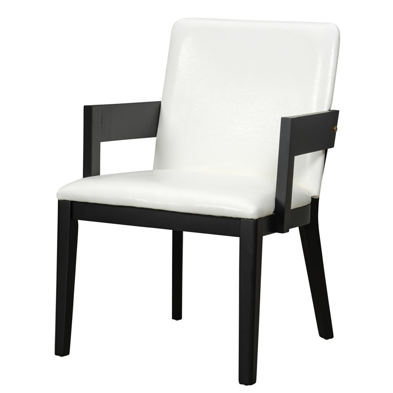 Modern PU Leather Upholstered Dining Chairs Set of 2