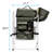 Serrah Premium All-Weather Wicker Outdoor Dining Armchair