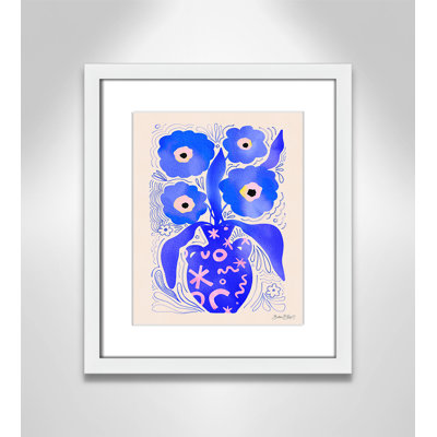 «Blue Flowers Matisse» par Bloom