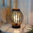 8.3" Black Bedside Table Lamp