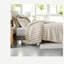 Ensembles de literie luxueux en fausse fourrure Ultrasoft, édredon ivoire pour la maison