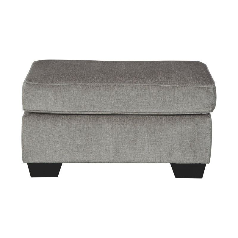 New Britain Upholstered Ottoman, Alloy Polyester