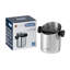 De'Longhi Knock Box in polished stainless steel