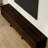 TV Stand With 4 Cabinets And Wood Grain Finish