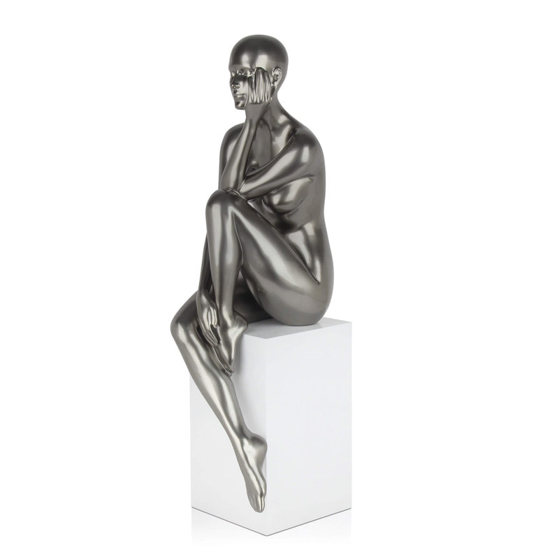 Gaiser People Figurines & Sculptures, Anthracite