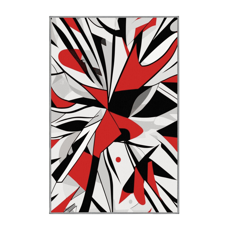 Dusk Inferno Rug, Rectangle 3' x 5'