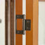 Armoire de coin avec lumières, tablettes réglables en verre trempé, dos en miroir, vitrine (ampoule E26 non incluse)-887629080-888034815-900526267