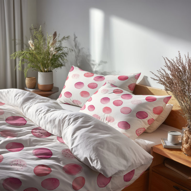 Ensemble de housse de couette 3 pièces Glitter pour ados - Ensemble de housse de couette et coussin décoratif