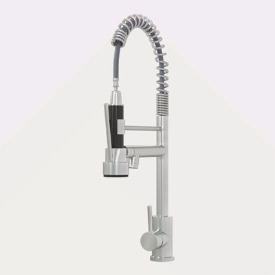 Home CUPC Certified 19" Single Handle Kitchen Faucet
