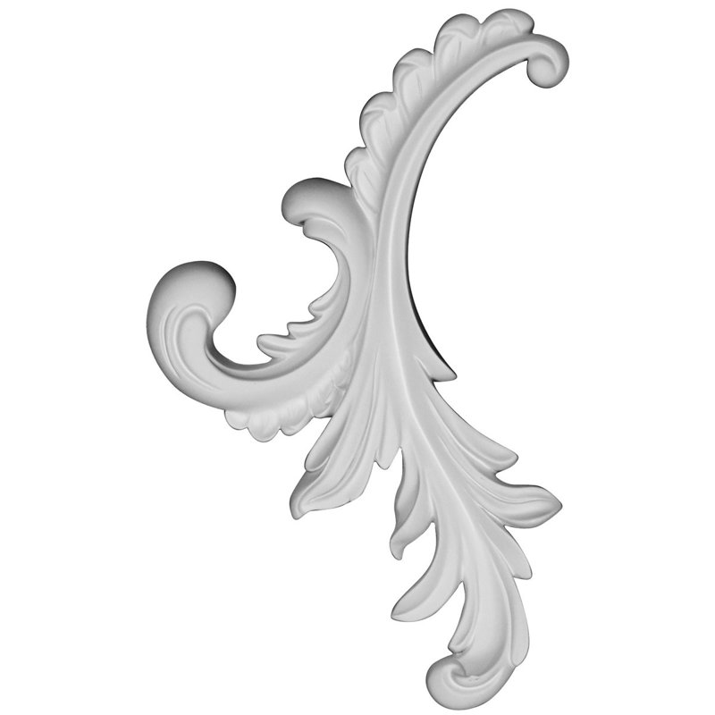 Galway 9.75'' H x 5.88'' W x 1'' D Urethane Onlay Scroll