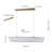 Parkhill Acrylic Linear Pendant