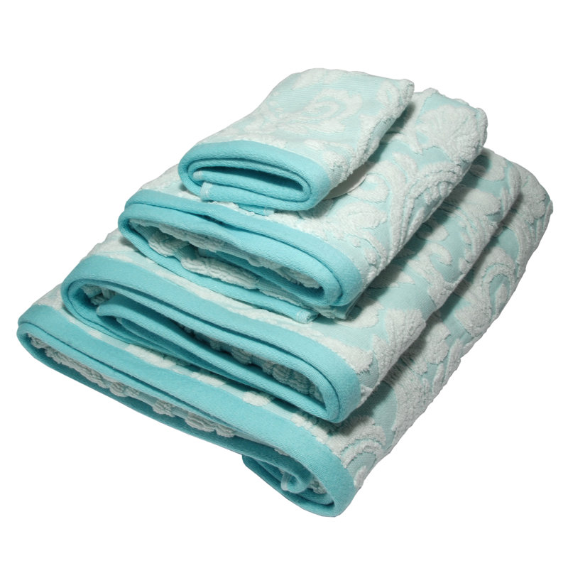 Turkish Cotton Plush Mulit-Size Set, Aqua