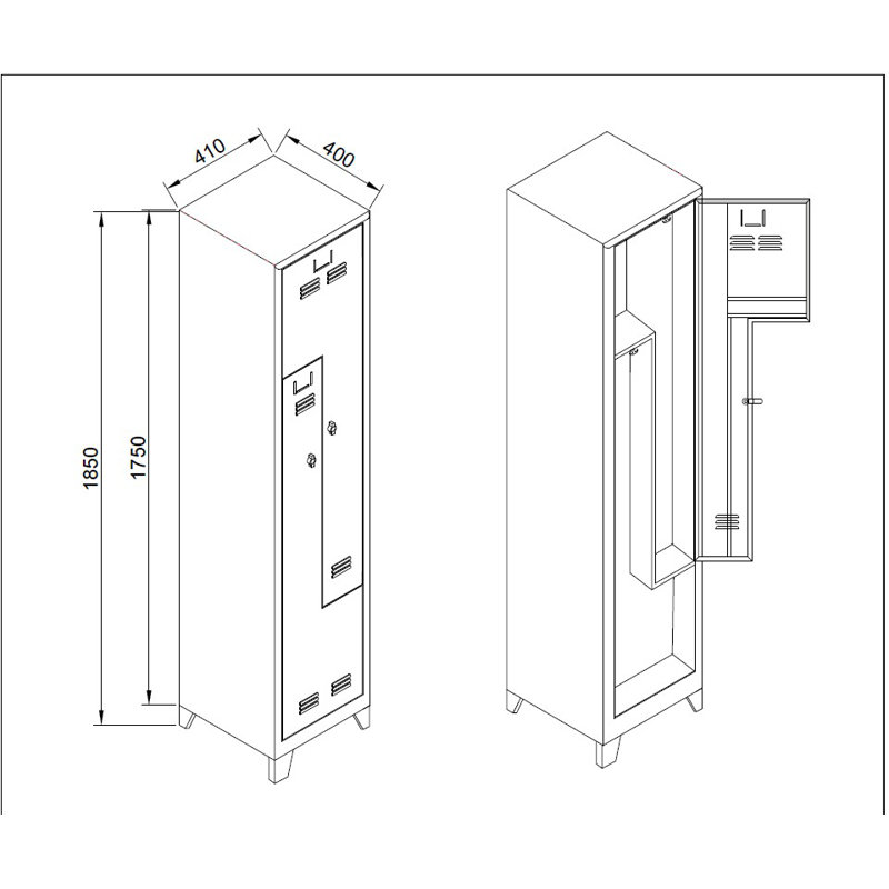 Armoire de rangement Locker