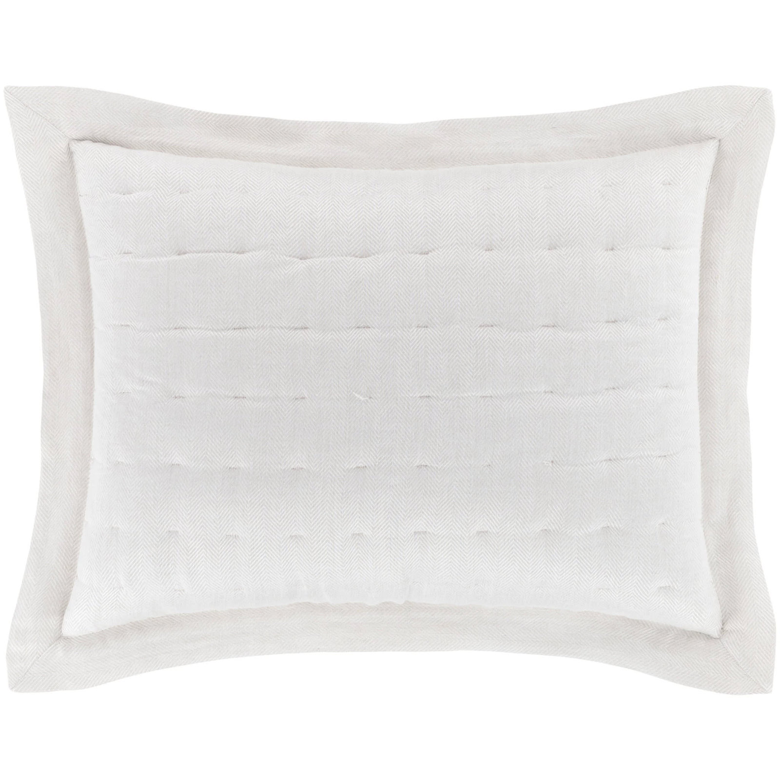 Brussels Linen Shams, Standard, Natural