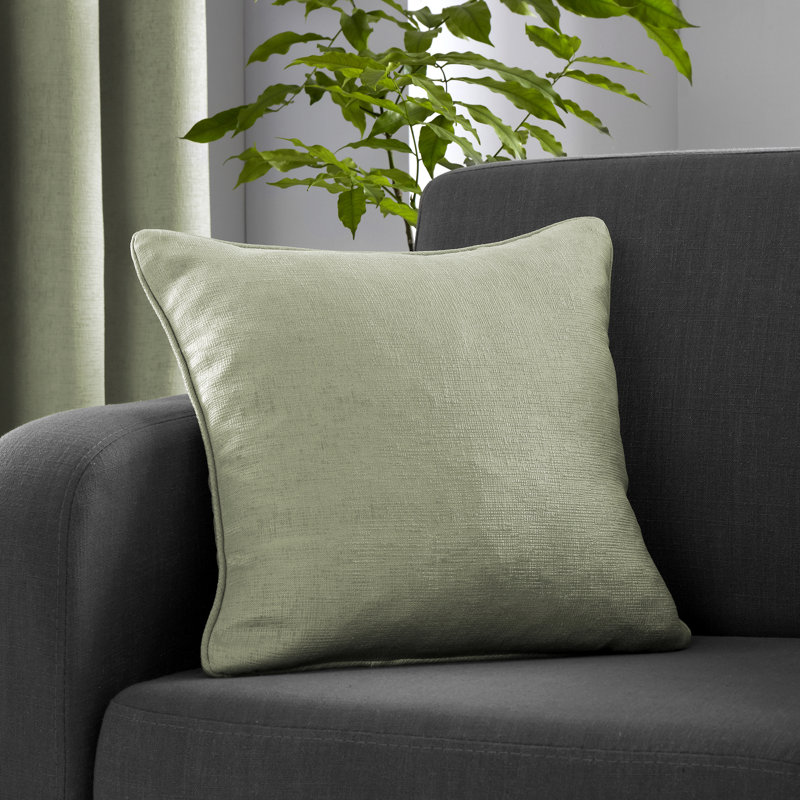 Square Throw Cushion, Green
