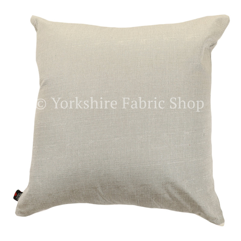 Malton Square Cushion, Small, Silver