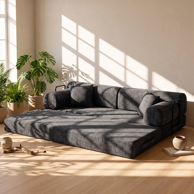 Canapé-lit convertible 3 places l 78,74 po x P 35,43 po x H 30,71 po Linso