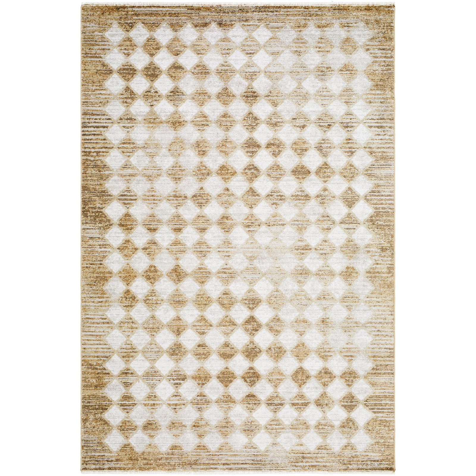 Galey Alix x Livabliss Myrtle Avenue Checkered Rug, Rectangle 6'7" x 9'