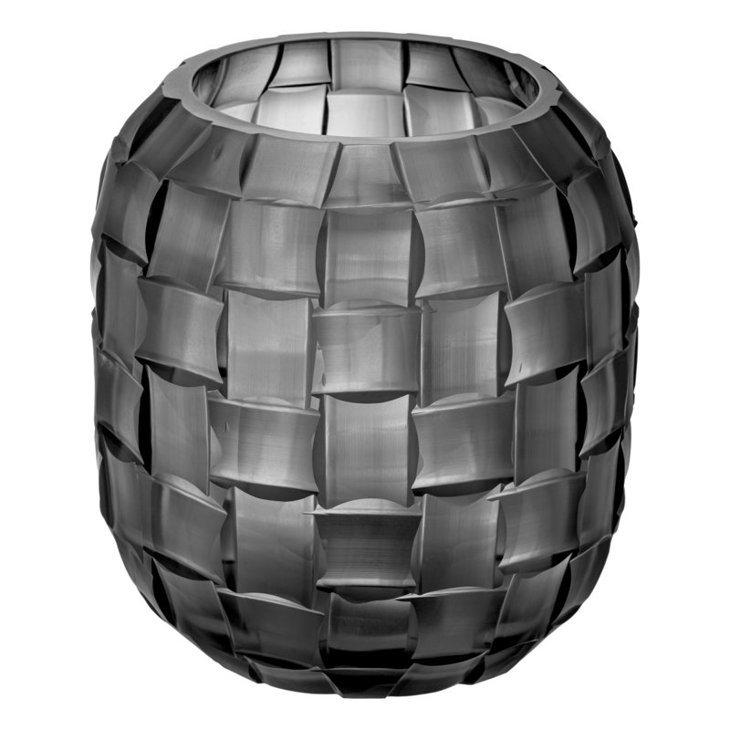 Vase Varese S Frosted, Gray