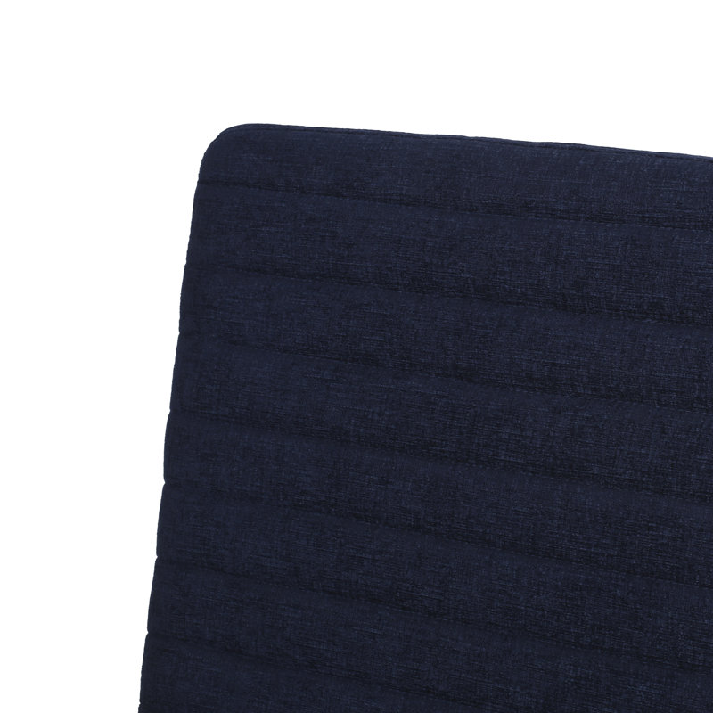 Munro Manual Club Recliner 24.75'' Wide Wood Hand Manual Club Recliner   24.75” W x 35.00” D x 37.75” H , Dark Blue, Brown