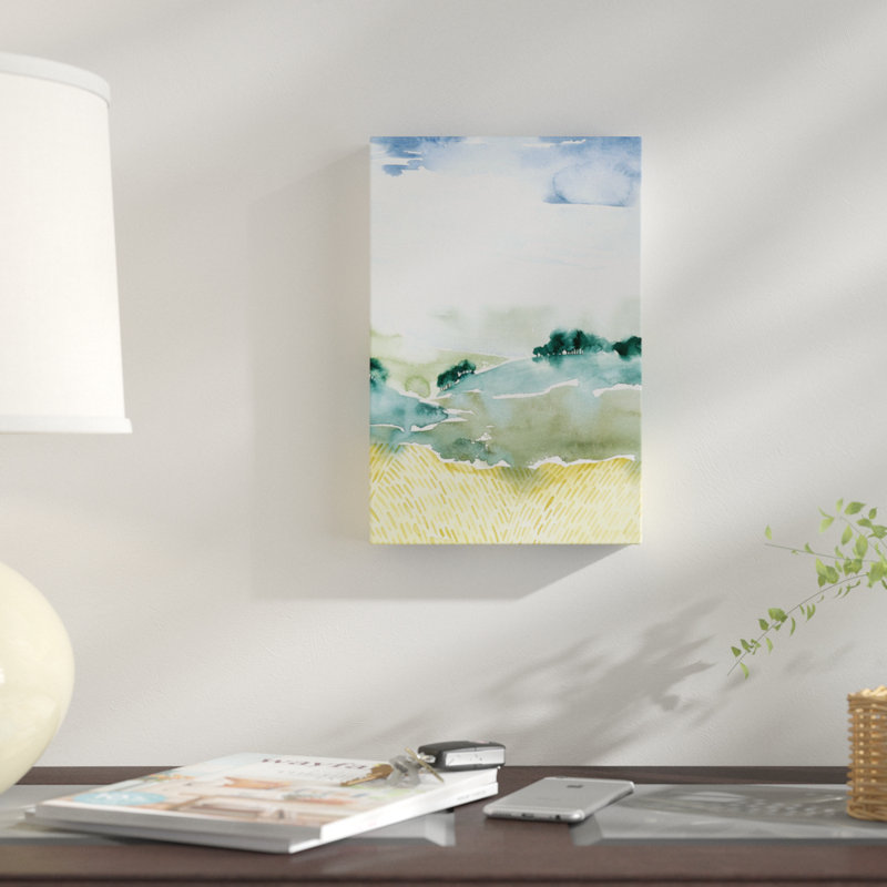 «Mountain Vale II», impression sur toile, H 26 po x l 18 po x P 1,5 po, Toile tendue, Pas de tapis