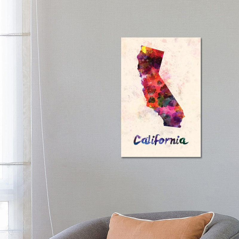 California by Paul Rommer - Wrapped Canvas Print, 66.04 cm H x 45.72 cm W