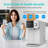 Soopyk Countertop Reverse Osmosis System Instant Hot Ro Water Filtration Hot And Cold Water Dispenser Cooler, Adjustable Temperature & Dispensing Volume, Filter Lifespan Monitor, Plug And Play