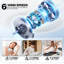 Ventilateur de plafond 18 po à profil bas avec 3 couleurs DEL et ventilateur encastré réversible avec télécommande-1439331541