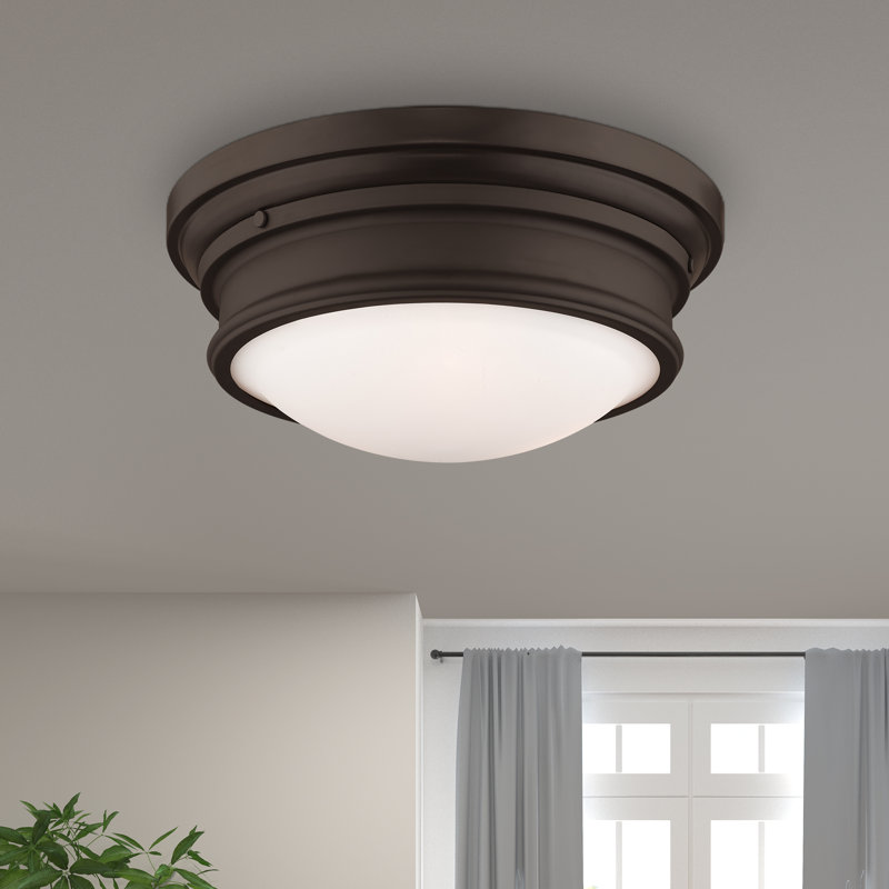 Plafonnier encastré 3 lumières Astor, Bronze