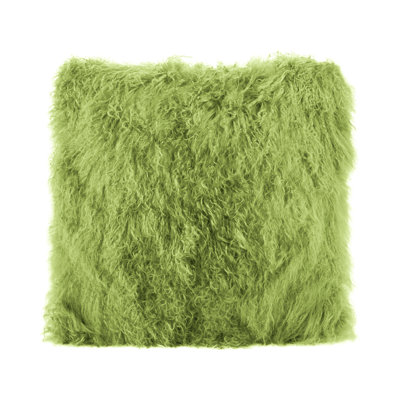 Tibetan Lamb Sheepskin Pillow by Outpost Original