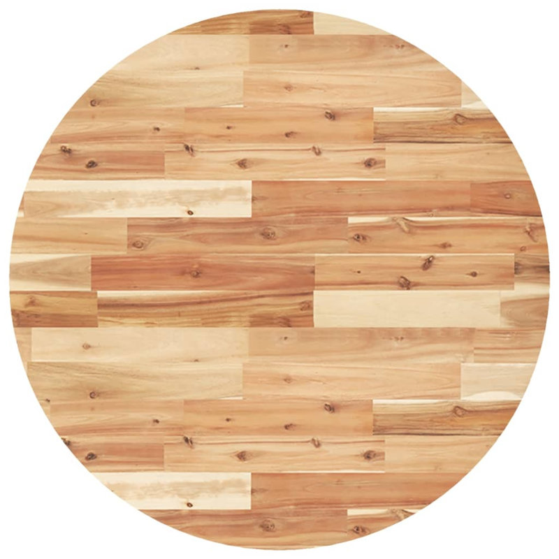 Jewett Solid Wood Table Top, 2cm H x 80cm W x 80cm D, Oil