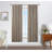 Nautica Synthetic Solid Color Blackout Thermal Back Tab/Rod Pocket Curtain Panels-65139284-94375579