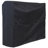 Genevieve Black Solid Firewood Log Rack Cover with PVC Backing - 4'-854370859