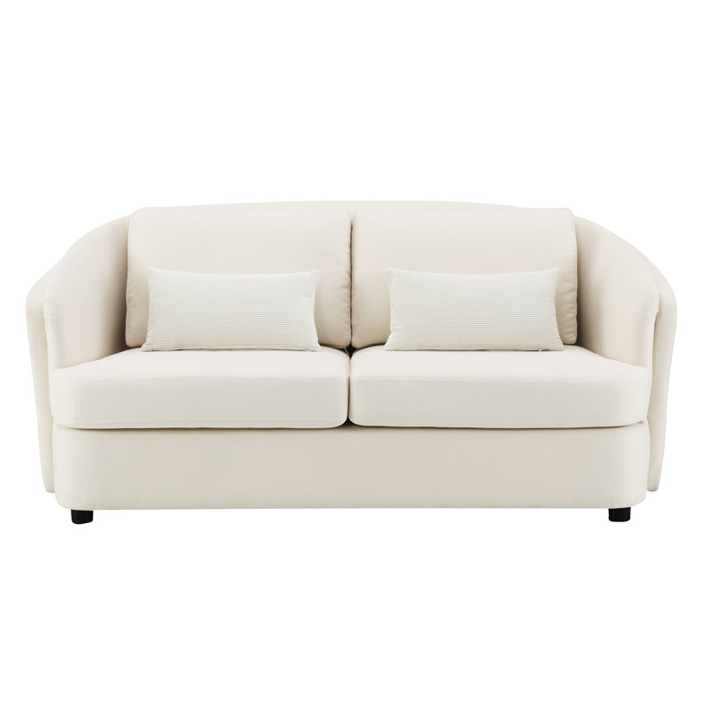 Lin beige confortable - Rehaussez votre salon avec style