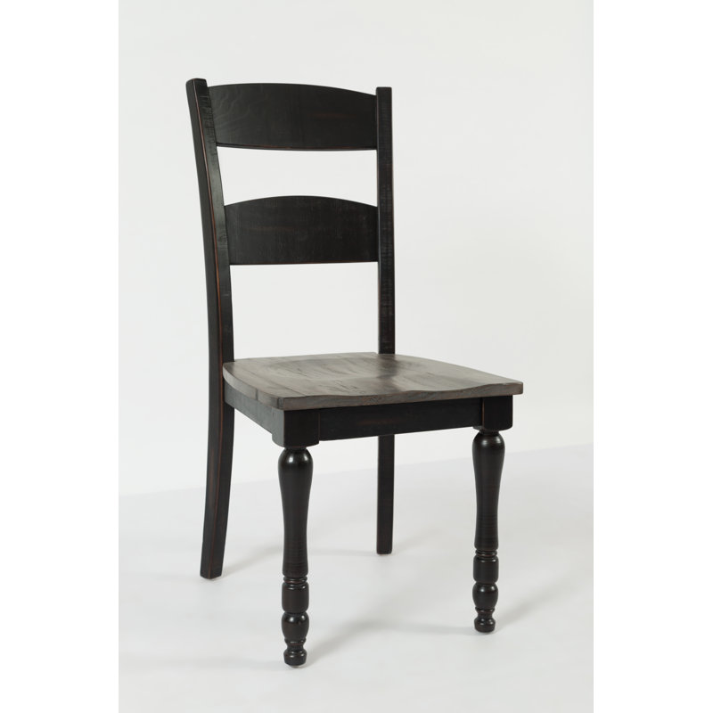 Chaise d'appoint Karley, Noir rétro