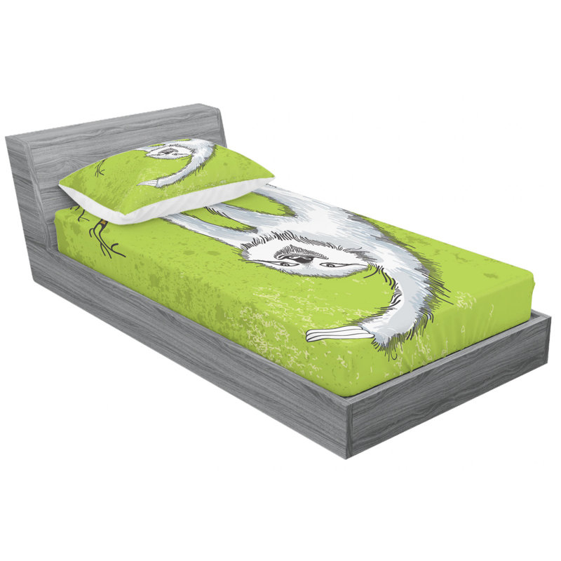 Microfiber Sheet Set, Twin Sheet Set with Fitted Sheet
