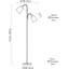 Suraiya 160cm Matte Task Floor Lamp