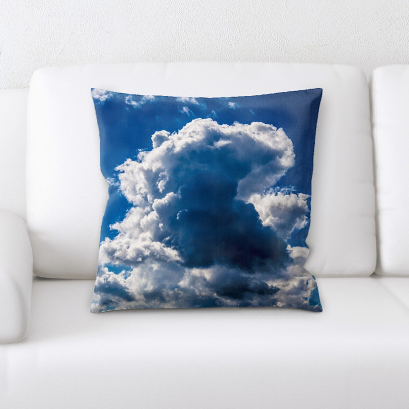 Microsuede Throw Pillow