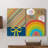 Stripes-Premium Gallery Wrapped Canvas -Ready to Hang
